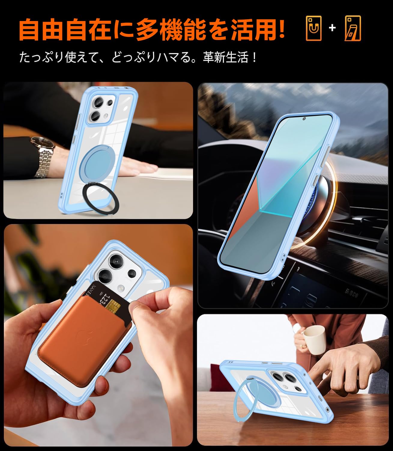 Amazon.co.jp: Google Pixel 7 Pro ケース クリア MagSafe対応 360